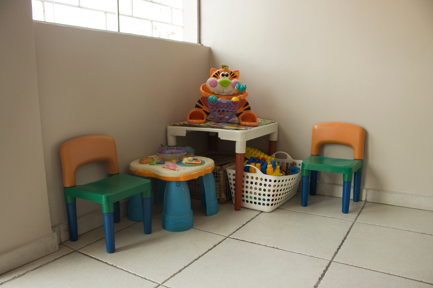 Cantinho infantil da Sorriso Ideal Odontologia